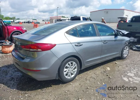2018 Hyundai Elantra Se from USA, damaged, VIN KMHD74LF5JU471233